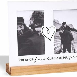 Porta-retrato casal