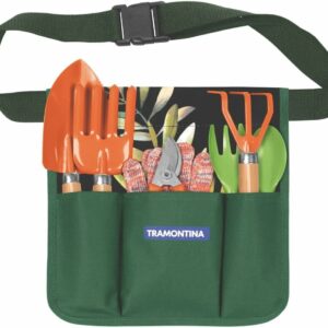 Kit jardinagem com luvas